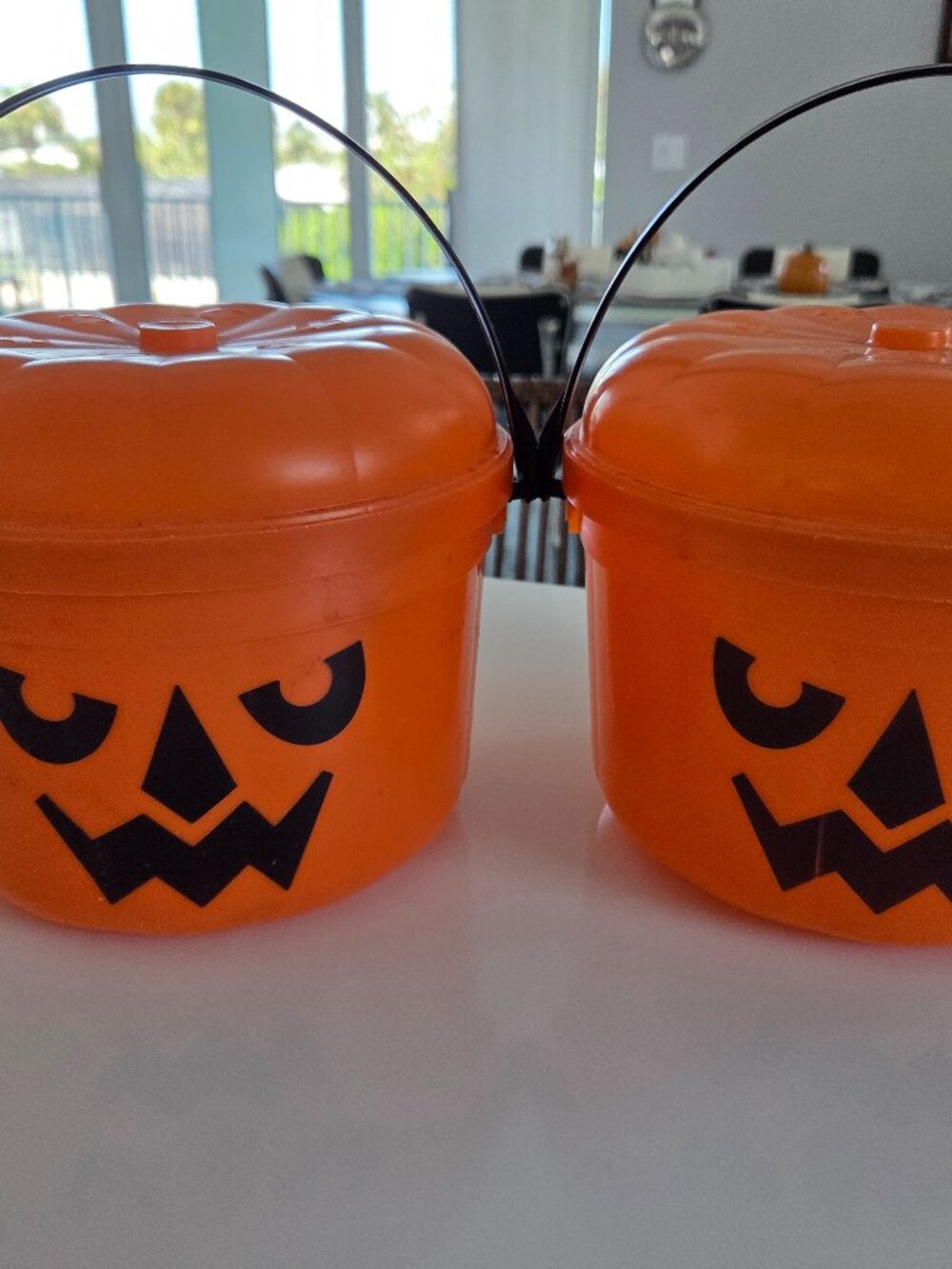 2 1986 McDonalds Boo Buckets